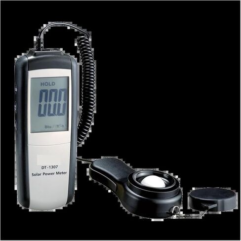 مقياس الضوء، DT-1307 مقياس الإشعاع الشمسي الرقمي مع قياس الأشعة فوق البنفسجية، نطاق 2000 واط/م² in Kuwait