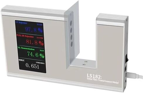 Light Meter, LS182 Automatic Solar Film Transmission Meter for Window Tint Testing in Saudi Arabia