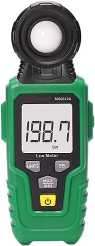 Light Meter, MS6612A Digital Light Meter Lux/Fc Illuminometer with Max/Min Function in Saudi Arabia