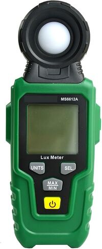 Light Meter, MS6612A Digital Light Meter Lux/Fc Illuminometer with Max/Min Function in Saudi Arabia