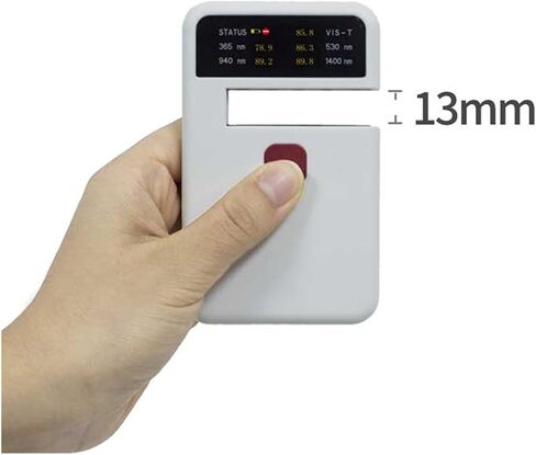 مقياس الضوء، CT-25، جهاز اختبار النفاذية المحمول UV VL IR للفيلم الشمسي والزجاج البصري in Kuwait