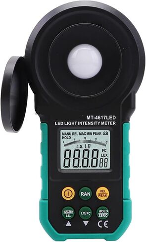 Light Meter, MT-4617LED-C Digital Illuminometer Light Meter Lumen Tester in Saudi Arabia
