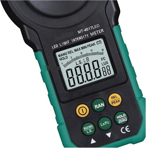 Light Meter, MT-4617LED-C Digital Illuminometer Light Meter Lumen Tester in Saudi Arabia