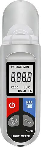 Light Meter, Digital Lux Meter Illuminometer 0–200,000 Pocket Light with LCD Display in Saudi Arabia