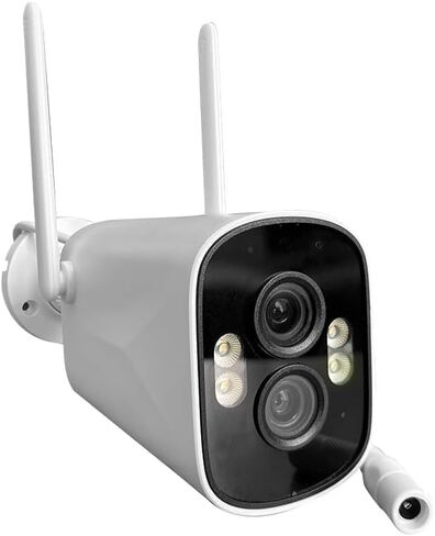 Dual Lens Bullet Security Camera 2K*2K with 10X Zoom in Saudi Arabia