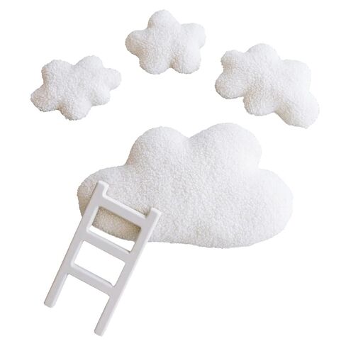 Multifunctional Clouds Ladder Newborns Photo Props Lightweight and Portable Posing Aid for Professional Photographers in Kuwait