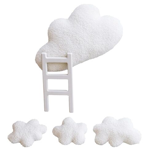 Multifunctional Clouds Ladder Newborns Photo Props Lightweight and Portable Posing Aid for Professional Photographers in Kuwait