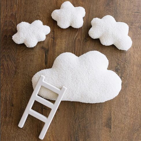 Multifunctional Clouds Ladder Newborns Photo Props Lightweight and Portable Posing Aid for Professional Photographers in Kuwait