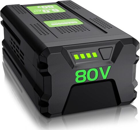 بديل Bonacell لبطارية Greenworks 80V ذات السعة العالية | GBA80200 GBA80300 GBA80400 GBA80500، لأدوات الطاقة Greenworks 6.0Ah 80V PW80L420 TL80L00 LMB407 PS80L00 BBLB484 BLB481 C12 in Kuwait