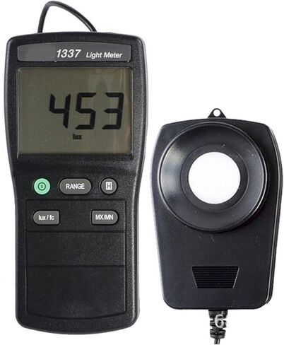 Light Meter, 1337 Photometer Digital Illuminance Meter 2000 FC Brightness Detector Photometer(1) in Saudi Arabia