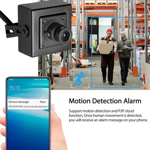 5MP Mini Security Indoor POE IP Camera Built in Microphone,Audio Camera 3.6mm Lens 80° Remote Viewing P2P CCTV Video Mini cam H.265 Motion Detection (I706-P-A-HS-S) in Saudi Arabia