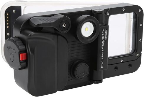 Cellphone Housing Diving with LED Fill Light and 800lm Brightness Suitable for Android and iOS Phones in Saudi Arabia
