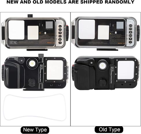 Cellphone Housing Diving with LED Fill Light and 800lm Brightness Suitable for Android and iOS Phones in Saudi Arabia