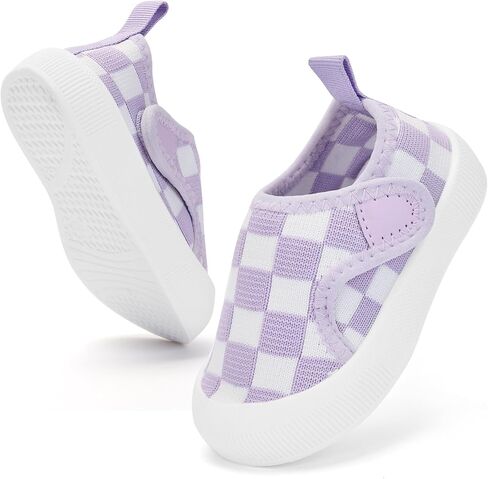 BACSAC Baby Walking Shoes with Hook & Loop, Unisex Toddler Shoes | Breathable Mesh Upper, Protective Toe Cap, Non-Slip Sole, Lightweight Infant Shoes for 6 12 18 Months in Kuwait