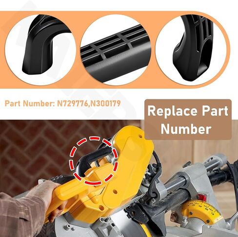 N729776 Saw Handle Compatible with DeW-alt DCS361B DCS361M1 DWS779 Miter Saw, Replace N300179 in Saudi Arabia