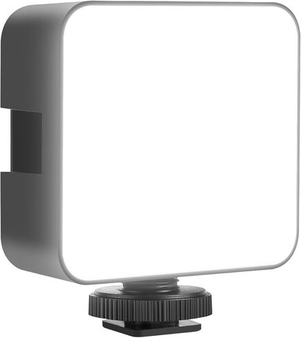 LED Video Light, Bi Color 2900 6500K Adjustable Brightness CRI 85, with Cold Shoe Mount and Type C Port, for Camera Photography Videography Live Streaming in Saudi Arabia