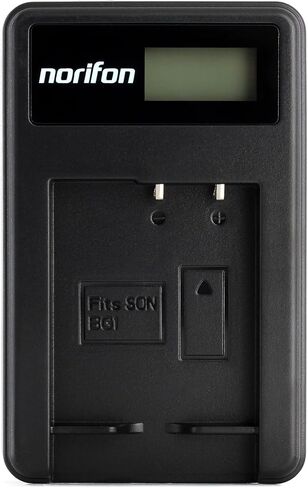 Norifon NP-BG1 LCD USB Charger for Sony Cyber-Shot DSC-H50, DSC-H55 in Saudi Arabia