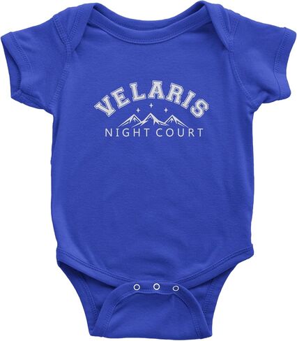 Velaris Night Court Squad Fresant Bodysuit من قطعة واحدة ، قطن ناعم in Saudi Arabia