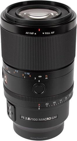عدسة سوني FE 100 ملم f/2.8 Macro GM E Mount | 1.4× Prime مع التثبيت البصري والتركيز الداخلي العائم وأداء الإطار الكامل + طقم مرشح العدسة + طقم التنظيف + المزيد (حزمة 5 قطع) (متجددة) | للتصوير الفوتوغرافي والفيديو | 1.4 × برايم مزود بثبات بصري in Kuwait