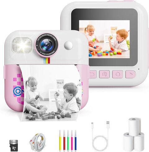 Contixo Kids Camera Instant Print, Birthday Gifts for Girls and Boys, Blue in Saudi Arabia