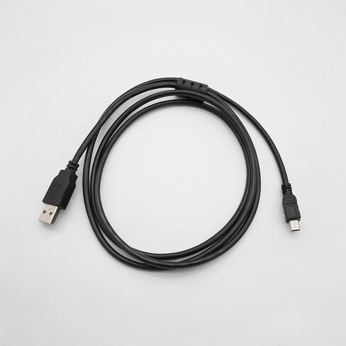 USB 2.0 to Mini USB 5-Pin Cable Suitable for Nikon Canon Sony DSLR Cameras & GoPro Hero 3/3+/4 | High-Speed Data Transfer & Charging Replacement Cable, 59" in Kuwait