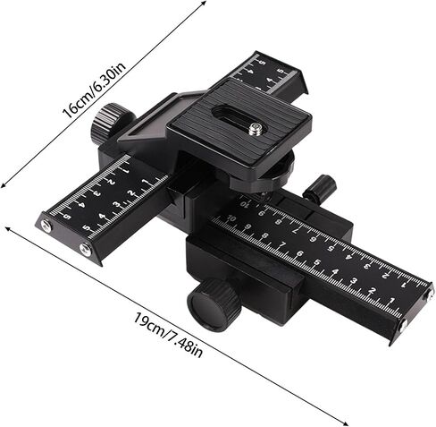 4 Way Focusing Slider 4 Way Focusing Slider for Shot Camera Photography Part in Kuwait