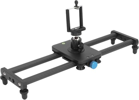 16in Carbon Fiber Camera Slider Rail for DSLR, Phone & Camcorder – Load 3kg, Adjustable Tightness, Lightweight Track in Kuwait