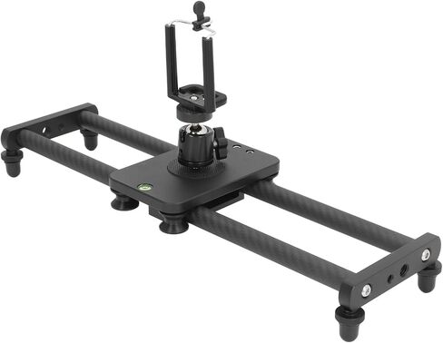 16in Carbon Fiber Camera Slider Rail for DSLR, Phone & Camcorder – Load 3kg, Adjustable Tightness, Lightweight Track in Kuwait