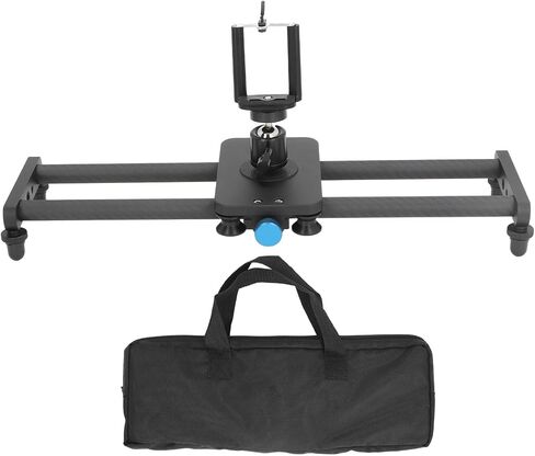 16in Carbon Fiber Camera Slider Rail for DSLR, Phone & Camcorder – Load 3kg, Adjustable Tightness, Lightweight Track in Kuwait