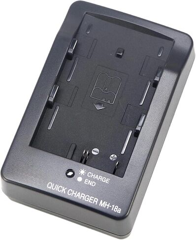 MH-18a EN-EL3 EN-EL3e EN-EL3a Battery Charger Compatible with Nikon D50 D70 D70s D80 D90 D100 D200 D300 D300s D700 Digital SLR Cameras & 120cm AC Power Cord in Saudi Arabia