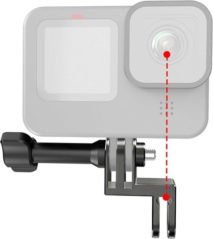 Centering Lens Alignment Adapter - Offset Mount for GoPro/DJI/Insta360 | Aluminium Camera Lens Centering Mount for GoPro13/12/11/10/9, for DJI Osmo Action 6/5 Pro/4/3, for Insta360 Ace/Pro/Pro 2 in Kuwait