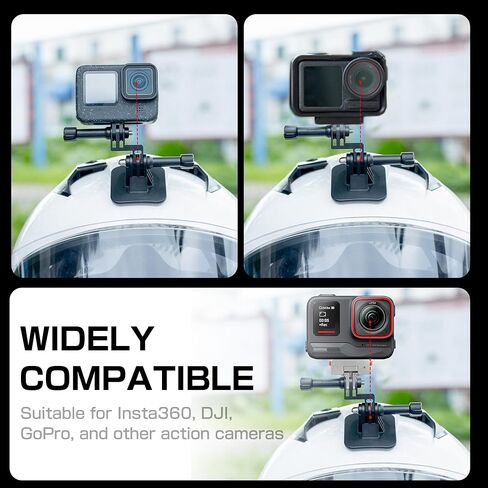 Centering Lens Alignment Adapter - Offset Mount for GoPro/DJI/Insta360 | Aluminium Camera Lens Centering Mount for GoPro13/12/11/10/9, for DJI Osmo Action 6/5 Pro/4/3, for Insta360 Ace/Pro/Pro 2 in Kuwait