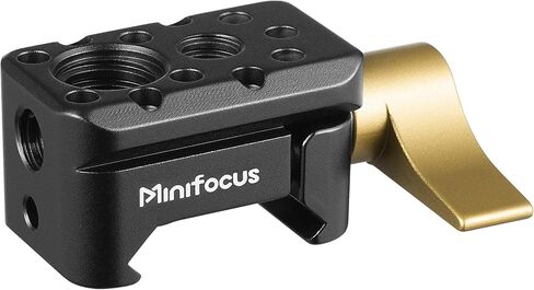 MINIFOCUS الناتو المشبك، مشابك قفل السكك الحديدية الناتو الإفراج السريع مع 1/4 "3/8" ARRI الموضوع، المشبك القياسية الناتو لقفص الكاميرا ذراع الاحتكاك Ballhead حامل شاشة الحذاء البارد in Kuwait