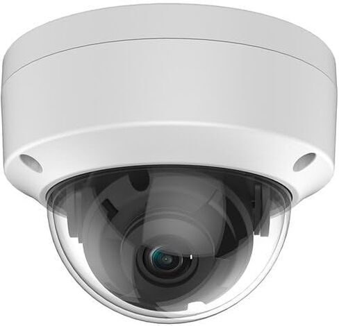 Marquis 4MP PoE IP Dom Camera with Microphone, Audio, IP Security Camera Outdoor Night Vision 98ft Weatherproof IP67 Vandal-Proof Wide Angle 2.8mm (3-Axis) in Saudi Arabia