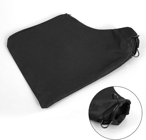 2 PCS Miter Saw Dust Collection Bags for Miter Saw, Table Saw, Belt Sander, Heavy Duty Nylon and Steel Dust Bag with Adjustable Zipper Opening (Fits 1.5-1.9 Inch Port), Black in Saudi Arabia