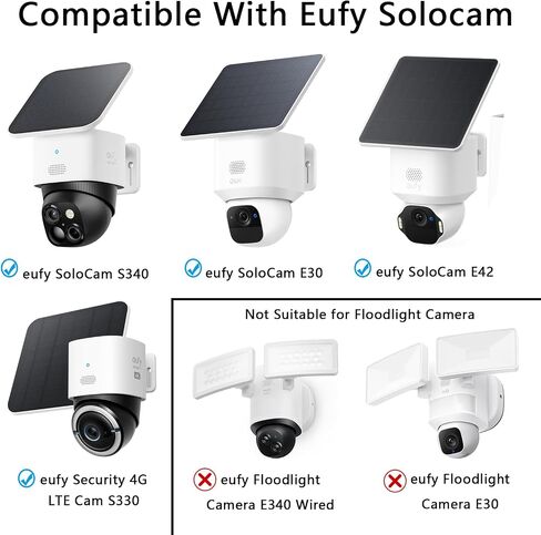 Corner Camera Mount Compatible with eufy Security eufyCam S4 C37, 2 Pack in Saudi Arabia