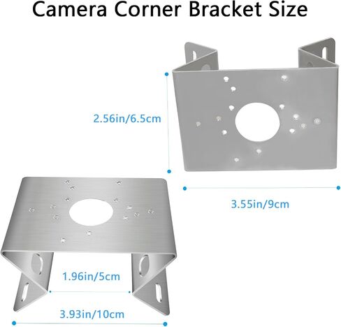 Corner Camera Mount Compatible with eufy Security eufyCam S4 C37, 2 Pack in Saudi Arabia