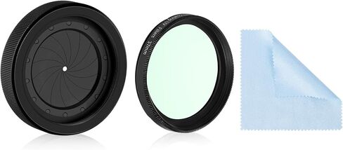 Adjustable Iris Aperture Diaphragm M30 to M37 Iris Aperture Diaphragm Adapter Optical Diaphragm 1.5-26mm Lens Module Adapter Ring PVS-14 PSV14 Optics (Adjustable iris Filter) in Saudi Arabia
