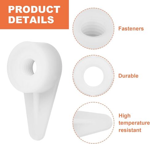 73316 Filter Nut Plate Retainer Fit for Craftsman Ridgid Wet/Dry Vacuum ﻿ | Shop Vac Parts Filter Nut for Craftsman Shop Vac Filter & Ridgid Shop Vac Filter Plate Nut Replace Part 83872 9-16938 2Pcs in Saudi Arabia