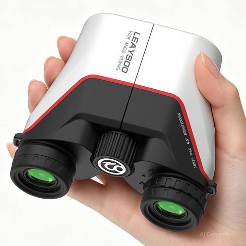 12x25 Compact Binoculars for Adults and Kids, Large Eyepiece Waterproof Binocular with Low Light Vision,High Powered Easy Focus Binoculars for Bird Watching,Outdoor Hunting,Travel,Sightseeing in Kuwait