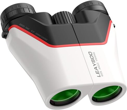 12x25 Compact Binoculars for Adults and Kids, Large Eyepiece Waterproof Binocular with Low Light Vision,High Powered Easy Focus Binoculars for Bird Watching,Outdoor Hunting,Travel,Sightseeing in Kuwait