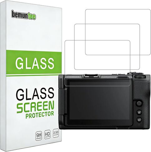 Tempered Glass Screen Protector For Nikon ZR Z R,RED Z Cinema | 3 Pack,HD Clarity,Buble Free,Anti Scratch,9H Hardness in Kuwait
