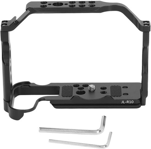Camera Cage Stabilizer, 1/4 Inch Aluminum Alloy Non-Slip Video Cage with Screw Hole, Lightweight for Photography in Saudi Arabia