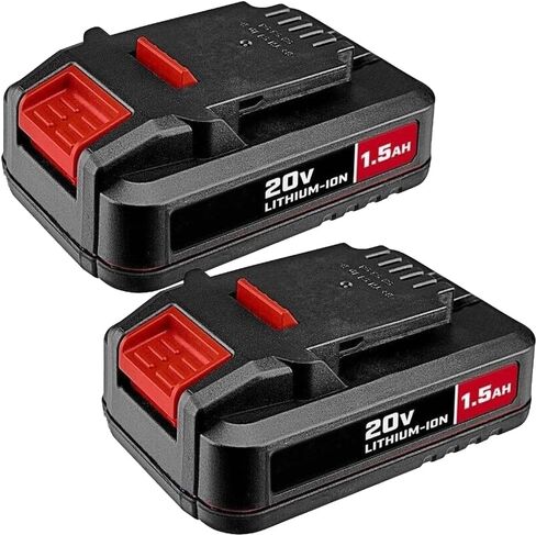 Replacement 2 Pack RBRC20V Battery Compatible with Bauer 20V Cordless Power Tools 20V 1500mAh in Saudi Arabia