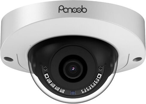 5MP Vandal Proof PoE Security IP Dome Camera Indoor, PD63A1-5M | Wired Camera, Human Vehicle Detection, Built-in Microphone, IP67 Weatherproof, 2.8mm Lens, 100ft IR Night Vision, (Not PTZ) in Saudi Arabia