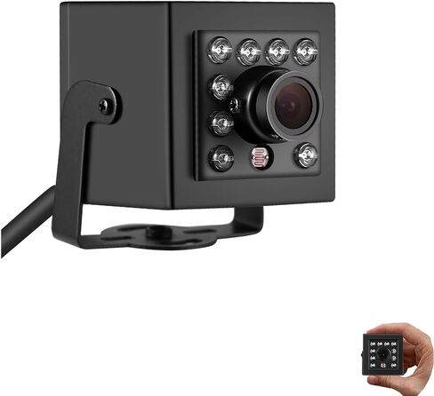 HD 5MP Mini POE IP Camera,Indoor/Outdoor Security Mini IP Camera IP65 Waterproof 18 pcs LEDs IR Night Vision 3.6mm Lens,Small POE P2P Video Cam,Motion Detection (I704-P-HS) in Saudi Arabia