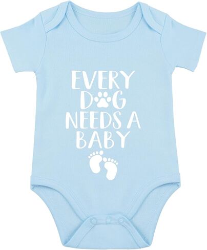 listery Every Dog Needs A Baby Bodysuit Funny Pregnancy Announcement Newborn Dog Paws Baby Infant Clothes in Saudi Arabia