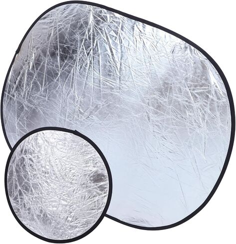 2pcs Foldable Photography Light Reflector Boards Soft Diffuser Portable Collapsible Reflectors Carbon Fiber Frame for Indoor and Outdoor Photo Shoots in Saudi Arabia