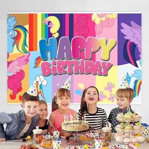 X-M Photography Backdrop for Birthday Decoration, Shower Photography Banner Decoration (5x3ft) in Kuwait