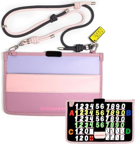 OPENMOON Clapperboard Bag Set with Patches & Lanyard(Blue+Red) in Kuwait